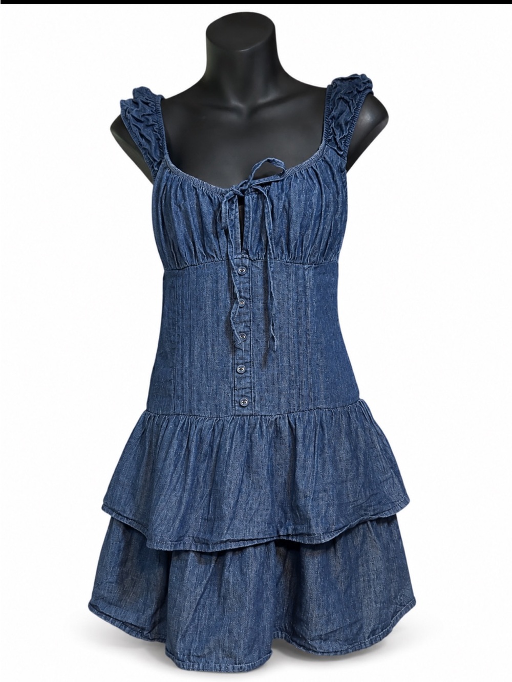 Wild Fable Women's Cap Sleeve Mini A-Line Dress d6 medium
